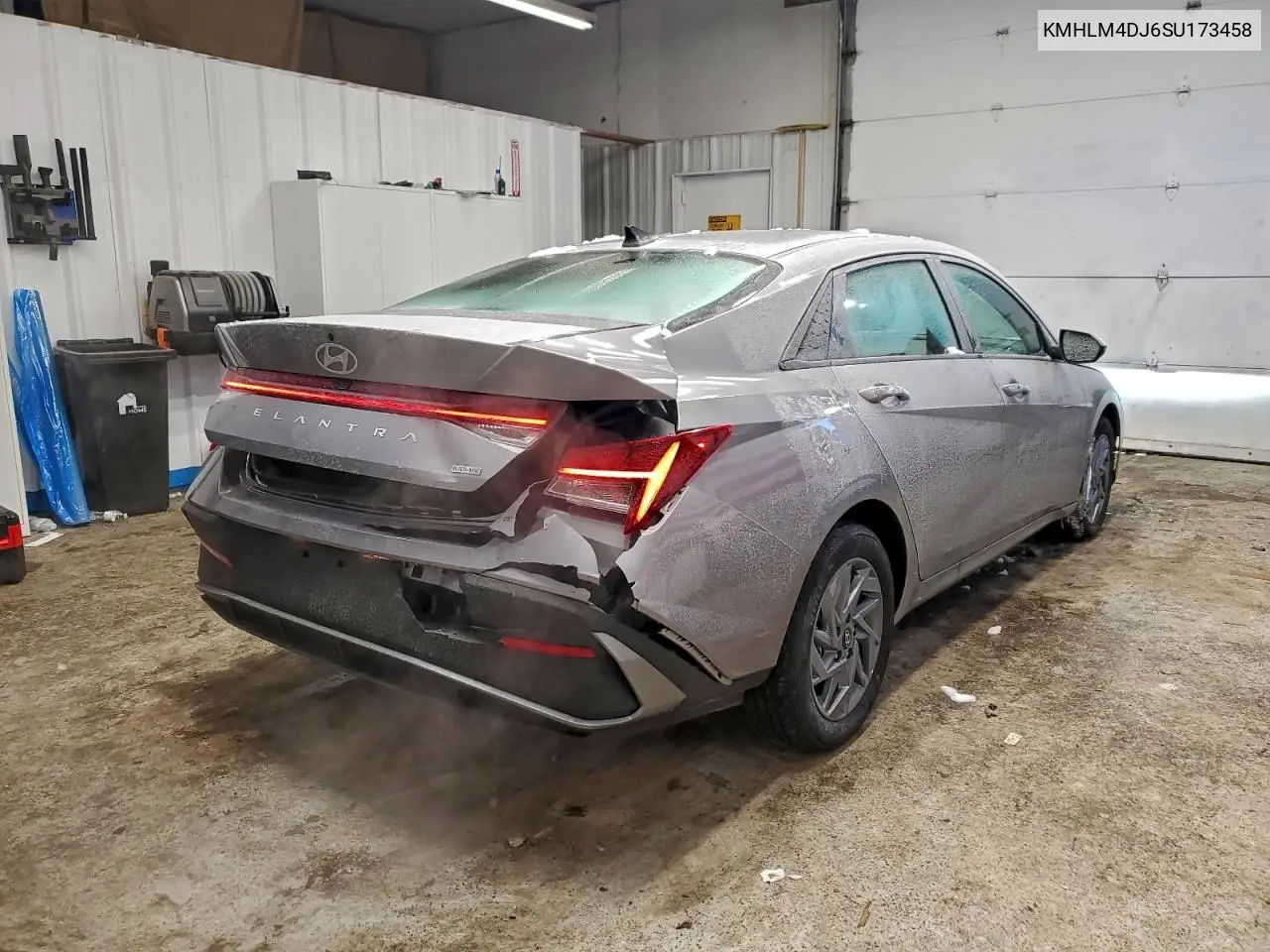 KMHLM4DJ6SU173458 2025 Hyundai Elantra Blue