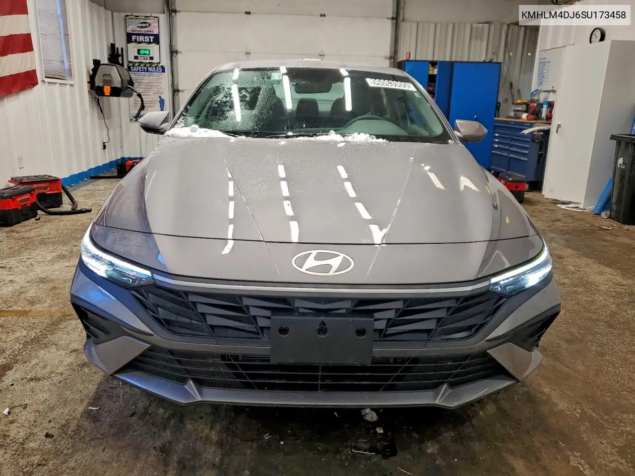 KMHLM4DJ6SU173458 2025 Hyundai Elantra Blue