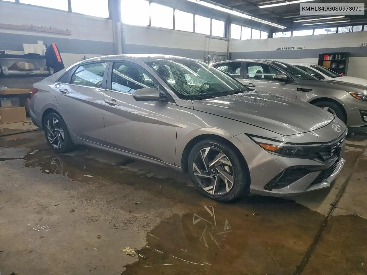 KMHLS4DG0SU973070 2025 Hyundai Elantra Sel
