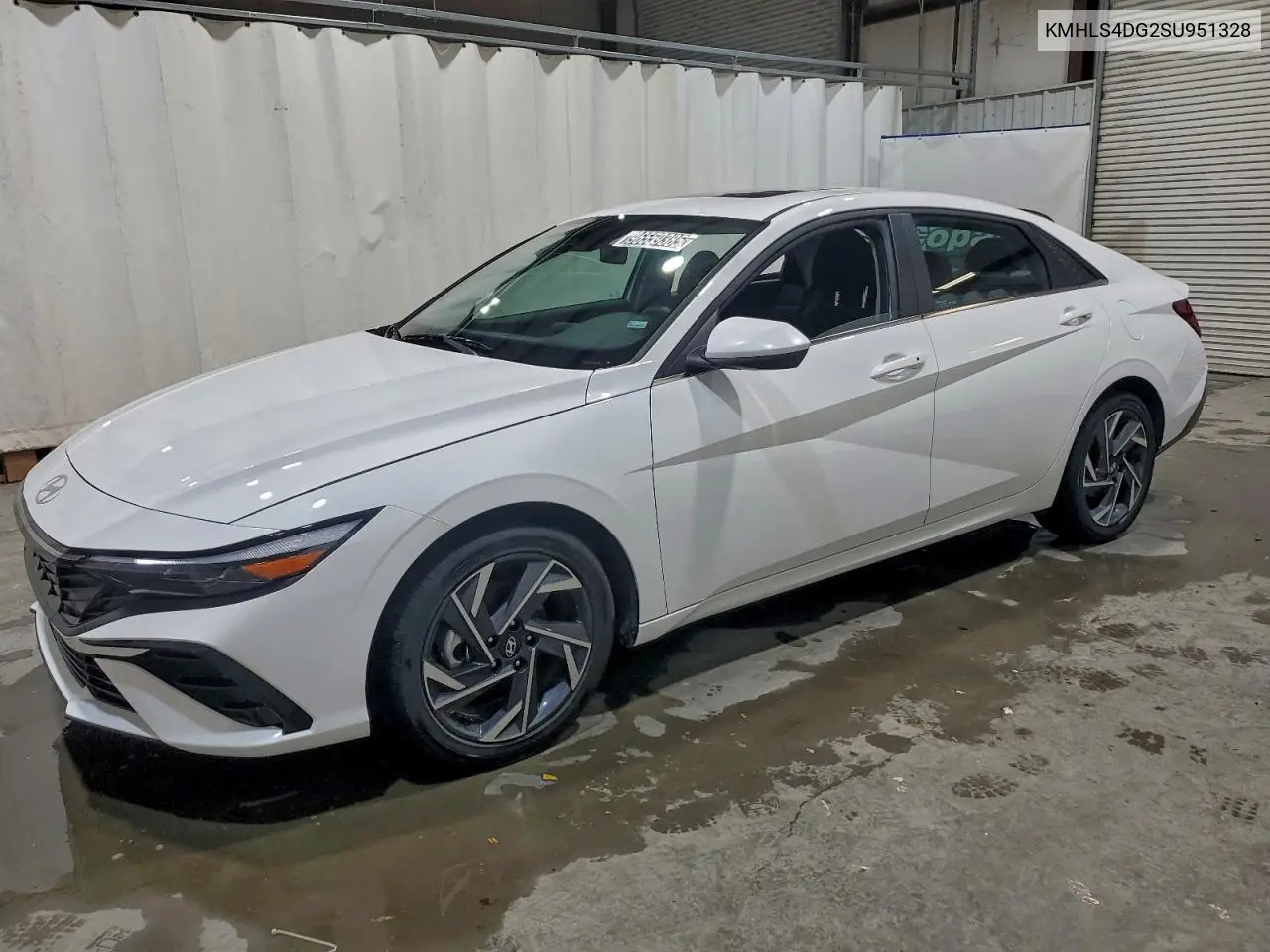 KMHLS4DG2SU951328 2025 Hyundai Elantra Sel