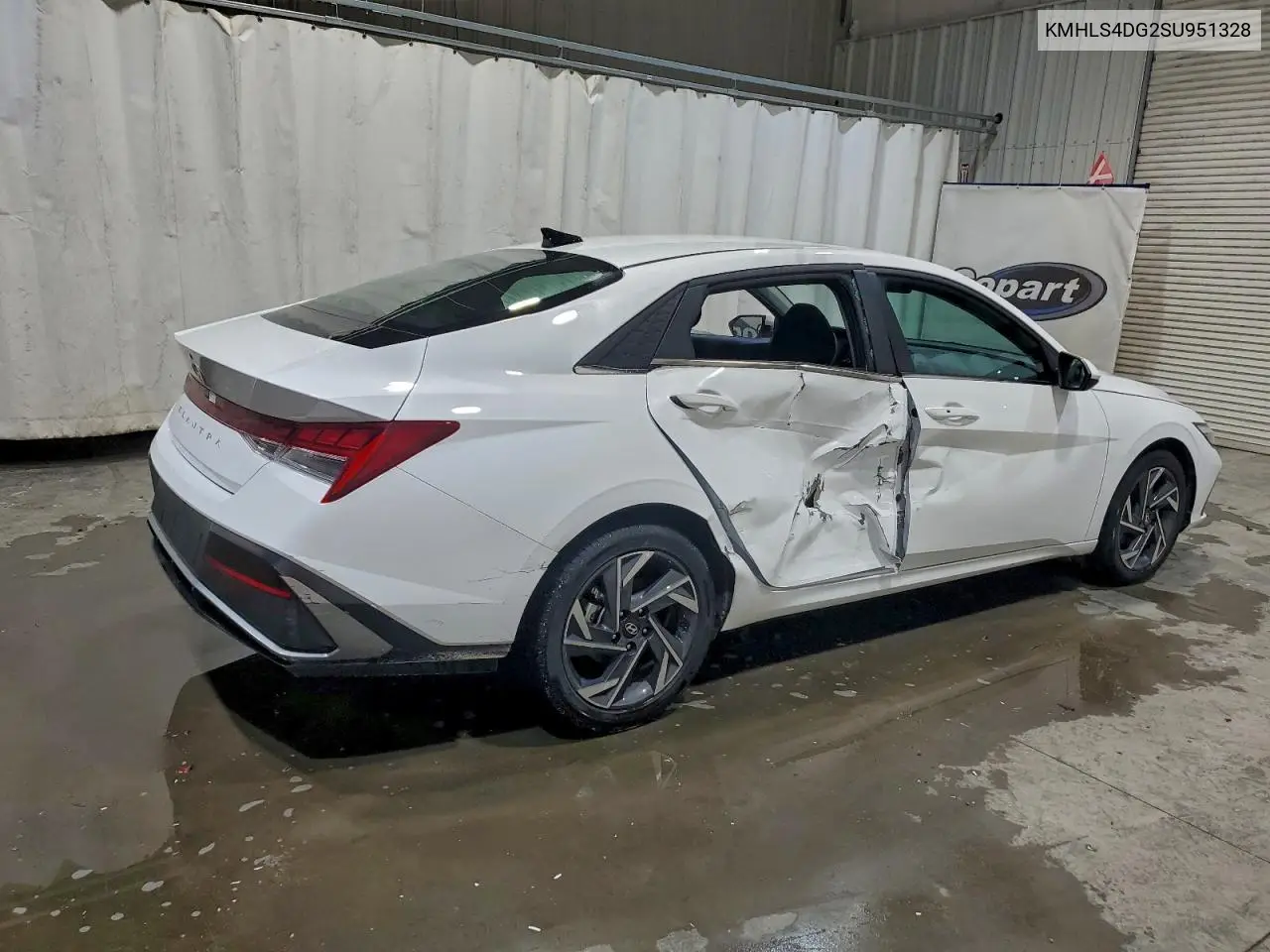 KMHLS4DG2SU951328 2025 Hyundai Elantra Sel