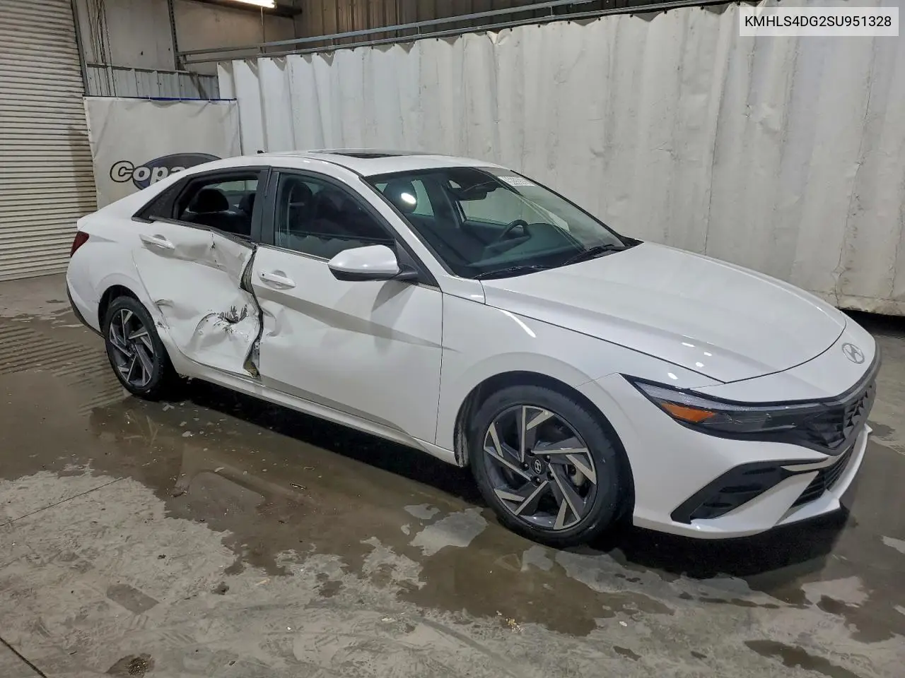 KMHLS4DG2SU951328 2025 Hyundai Elantra Sel