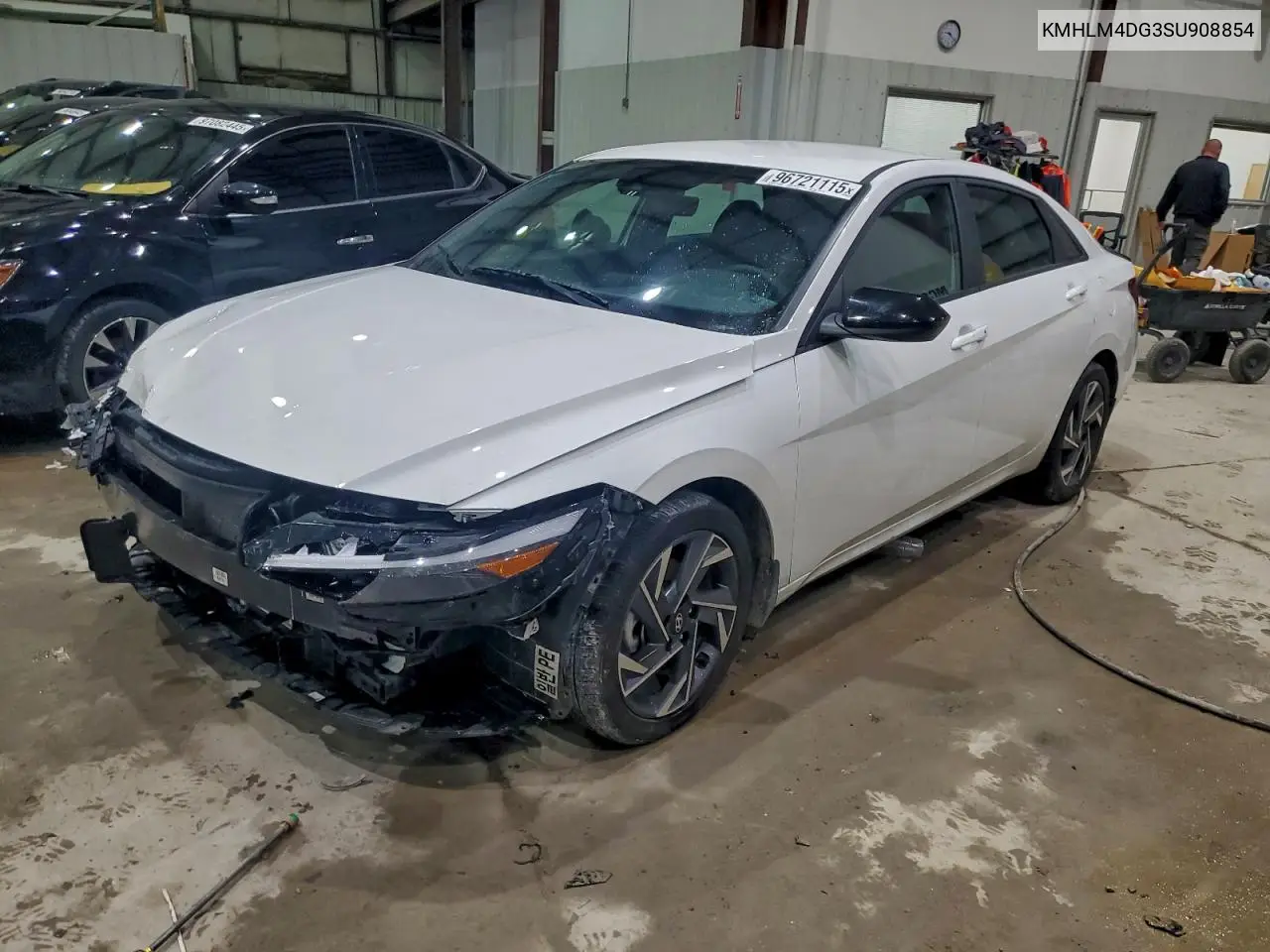 KMHLM4DG3SU908854 2025 Hyundai Elantra Sel Sport