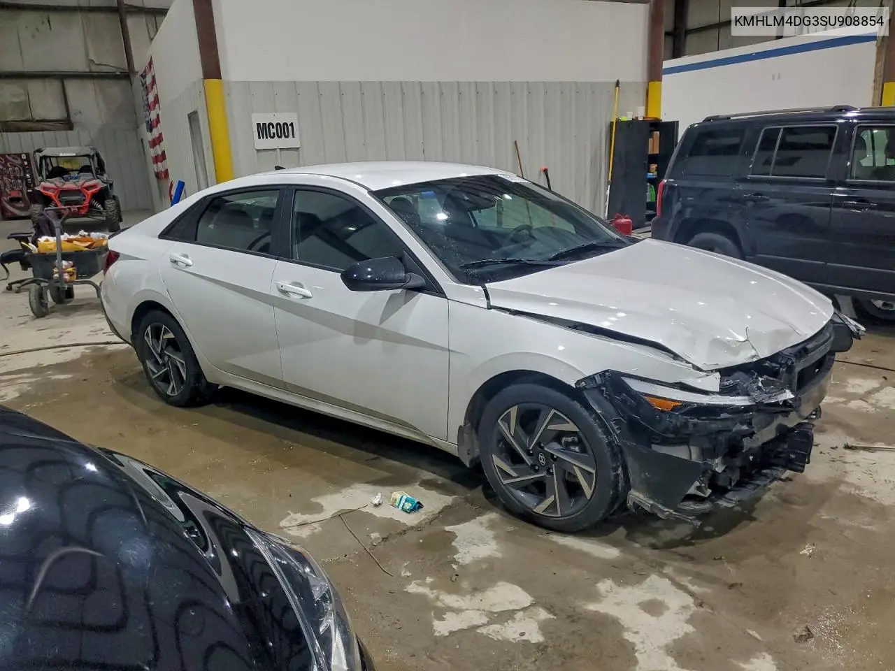 KMHLM4DG3SU908854 2025 Hyundai Elantra Sel Sport