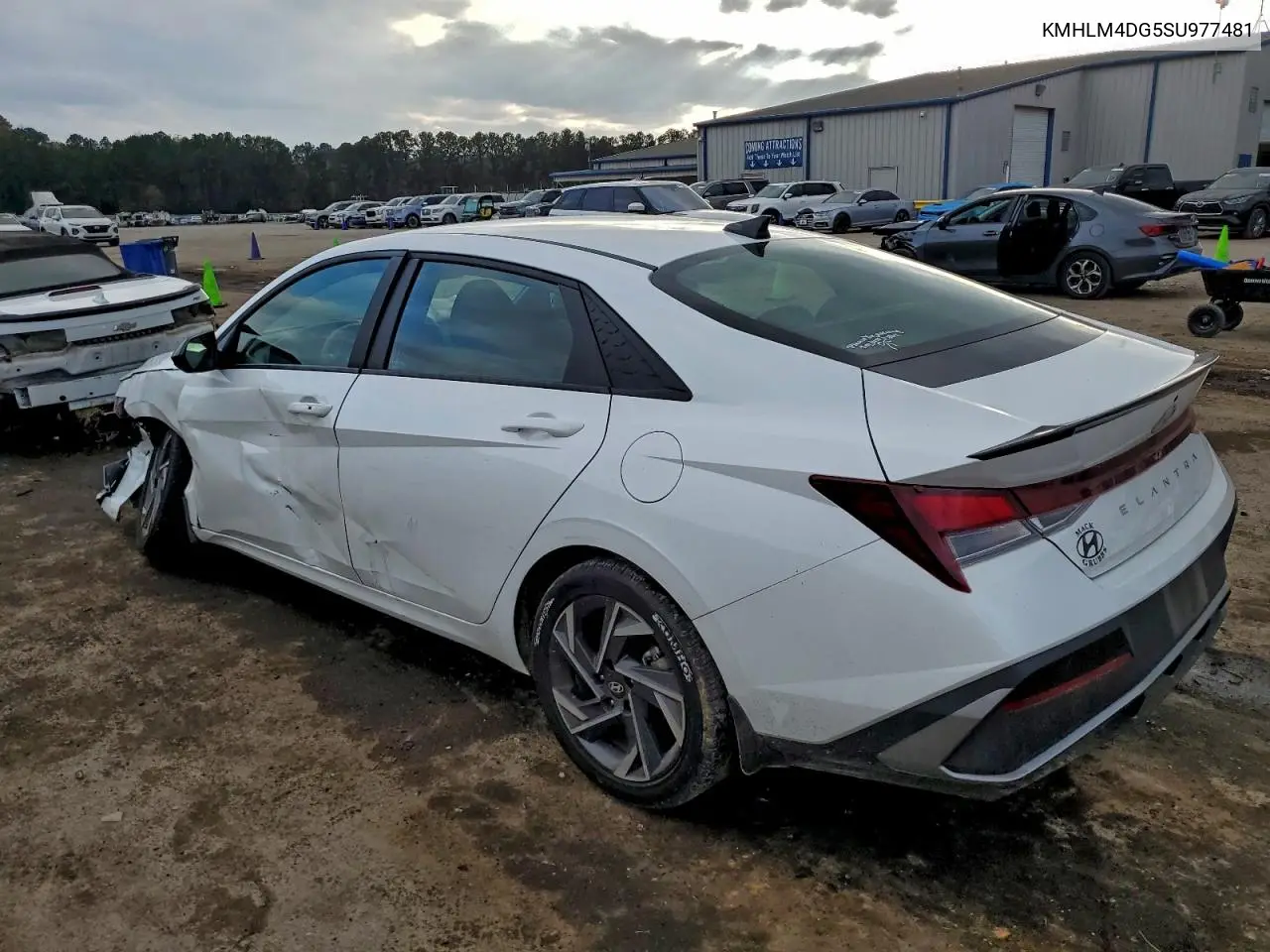 KMHLM4DG5SU977481 2025 Hyundai Elantra Sel Sport