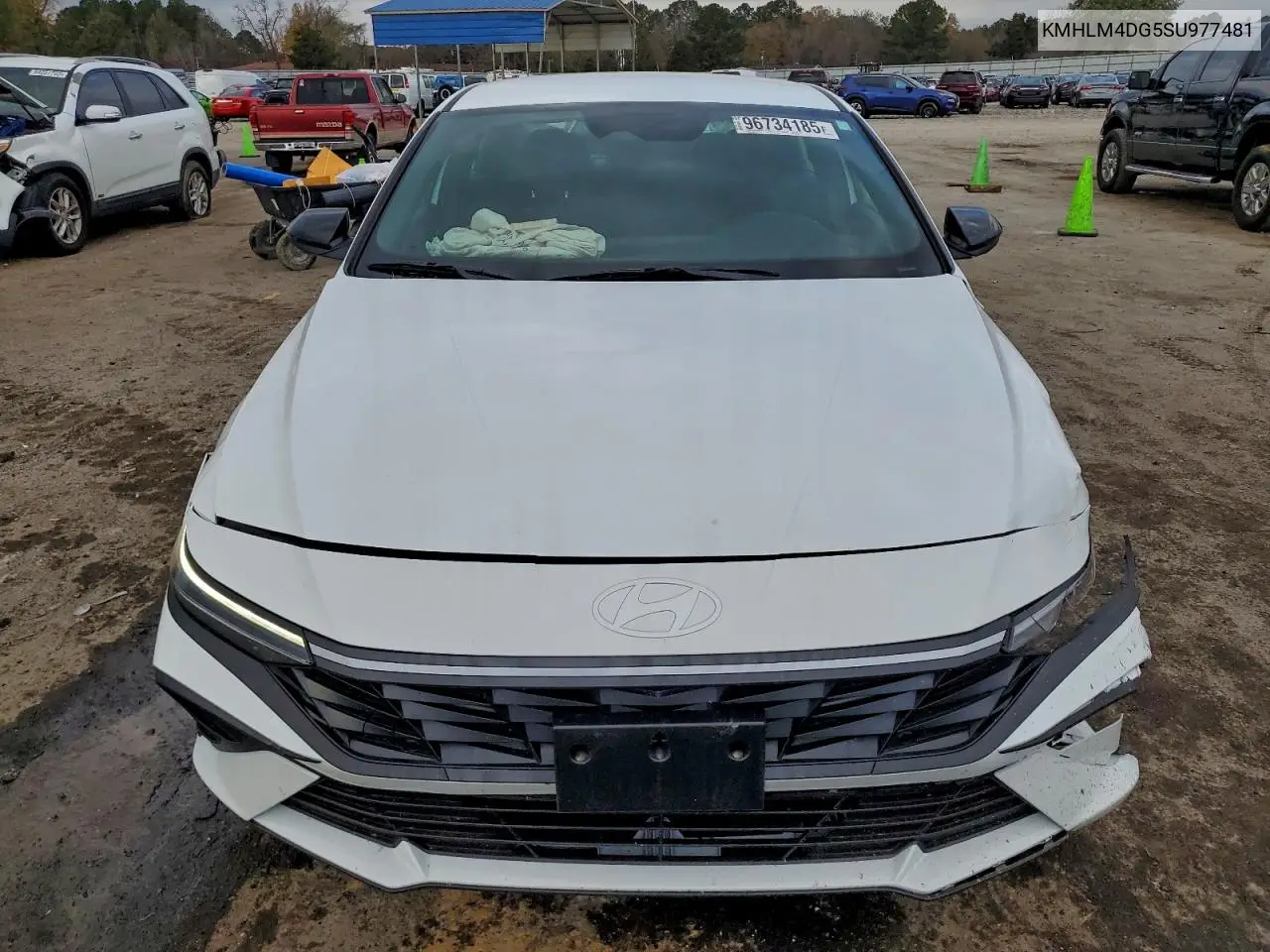 KMHLM4DG5SU977481 2025 Hyundai Elantra Sel Sport