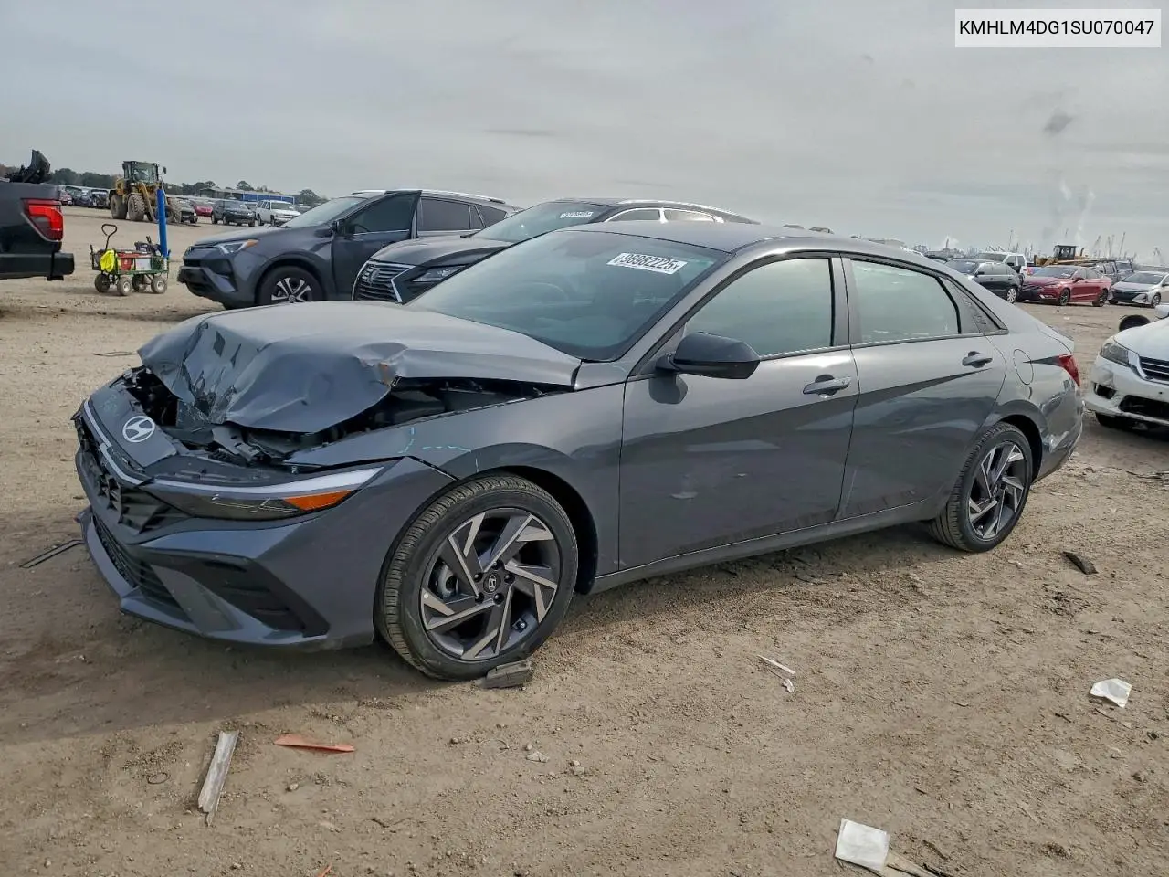 KMHLM4DG1SU070047 2025 Hyundai Elantra Sel Sport