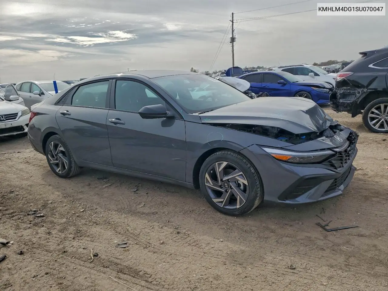 KMHLM4DG1SU070047 2025 Hyundai Elantra Sel Sport