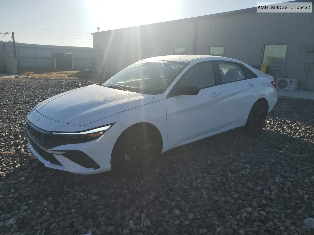 KMHLM4DG3TU105432 2026 Hyundai Elantra Sel Sport