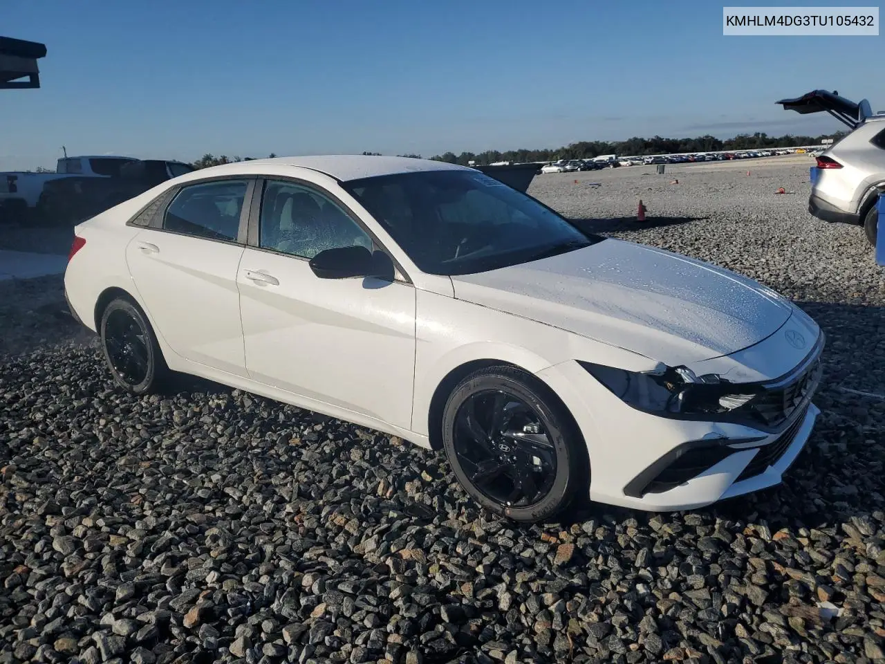 KMHLM4DG3TU105432 2026 Hyundai Elantra Sel Sport