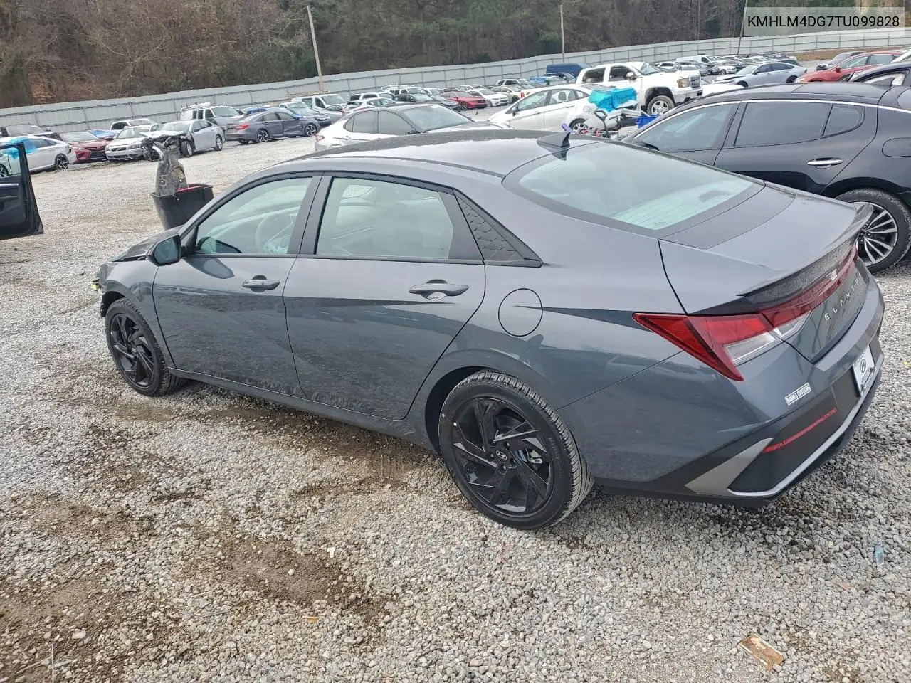 KMHLM4DG7TU099828 2026 Hyundai Elantra Sel Sport