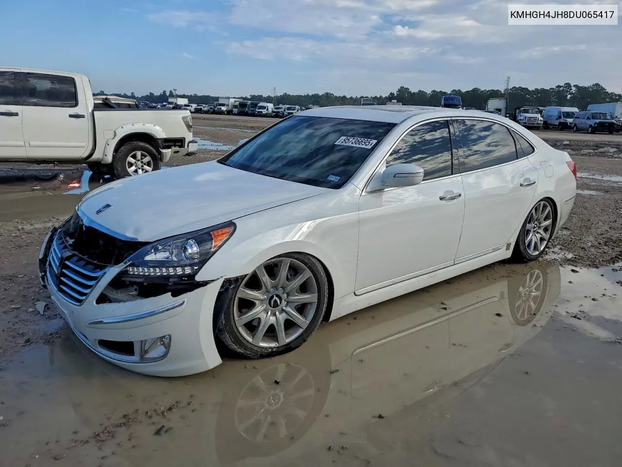 KMHGH4JH8DU065417 2013 Hyundai Equus Signature