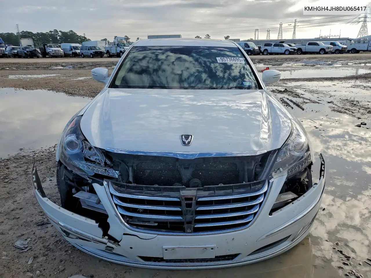KMHGH4JH8DU065417 2013 Hyundai Equus Signature