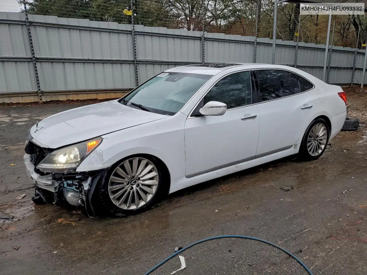 KMHGH4JH4FU093332 2015 Hyundai Equus Signature