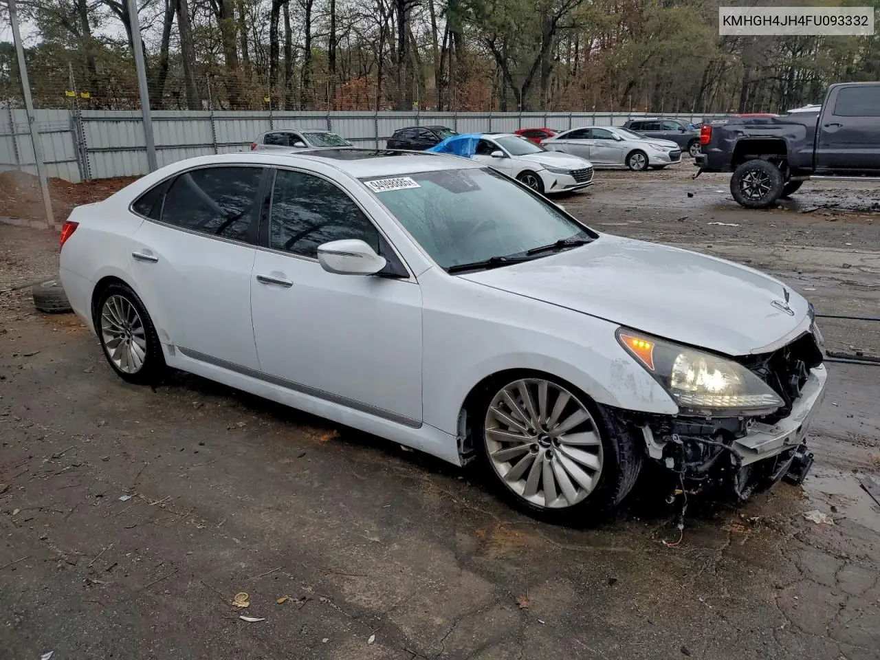 KMHGH4JH4FU093332 2015 Hyundai Equus Signature