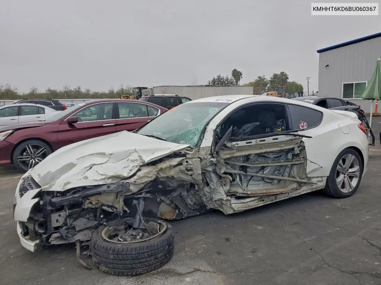 KMHHT6KD6BU060367 2011 Hyundai Genesis Coupe 2.0T