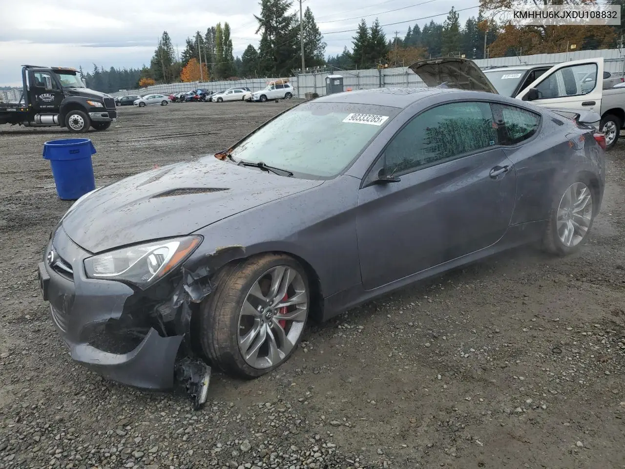 KMHHU6KJXDU108832 2013 Hyundai Genesis Coupe 3.8L