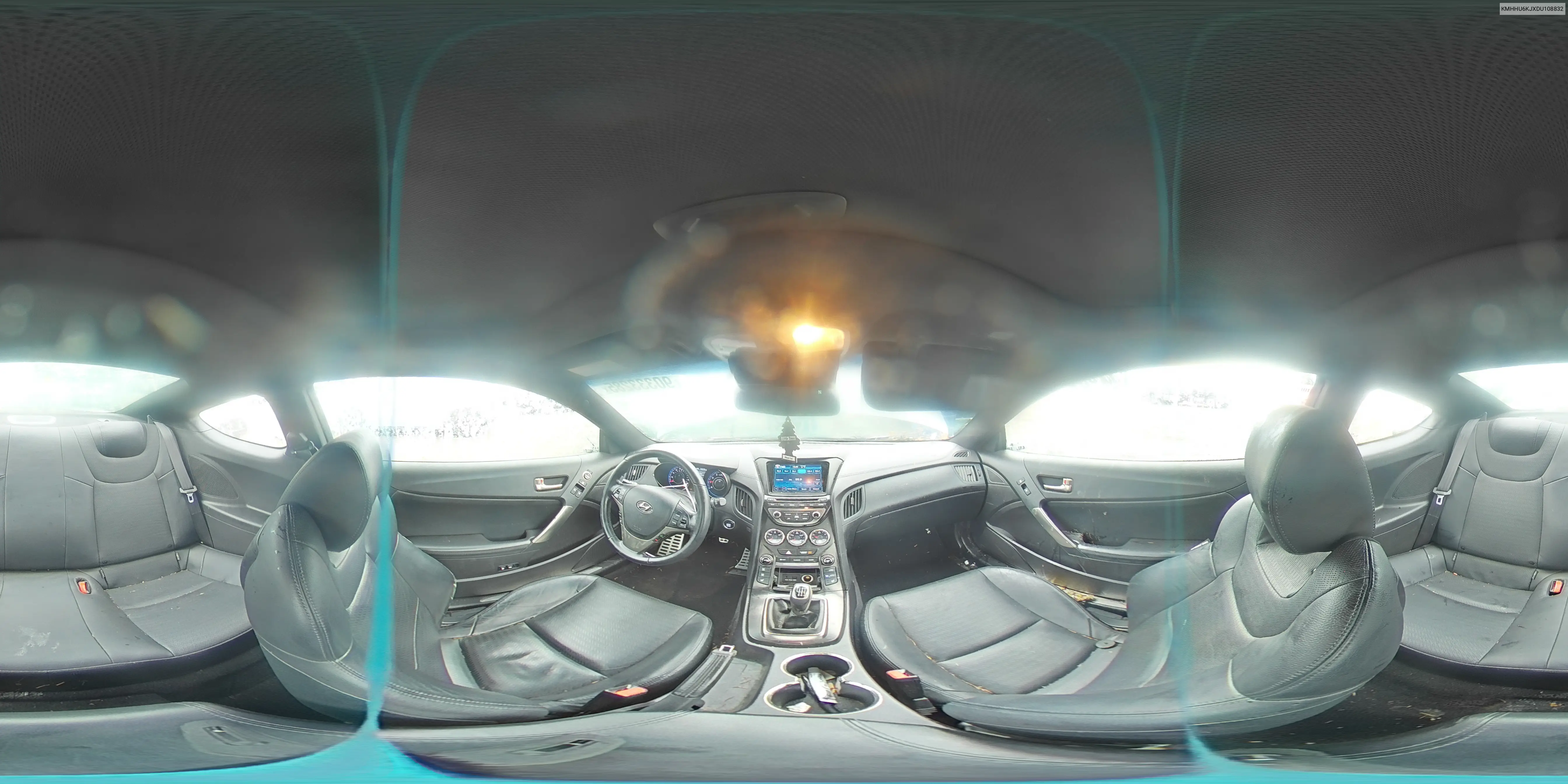 KMHHU6KJXDU108832 2013 Hyundai Genesis Coupe 3.8L
