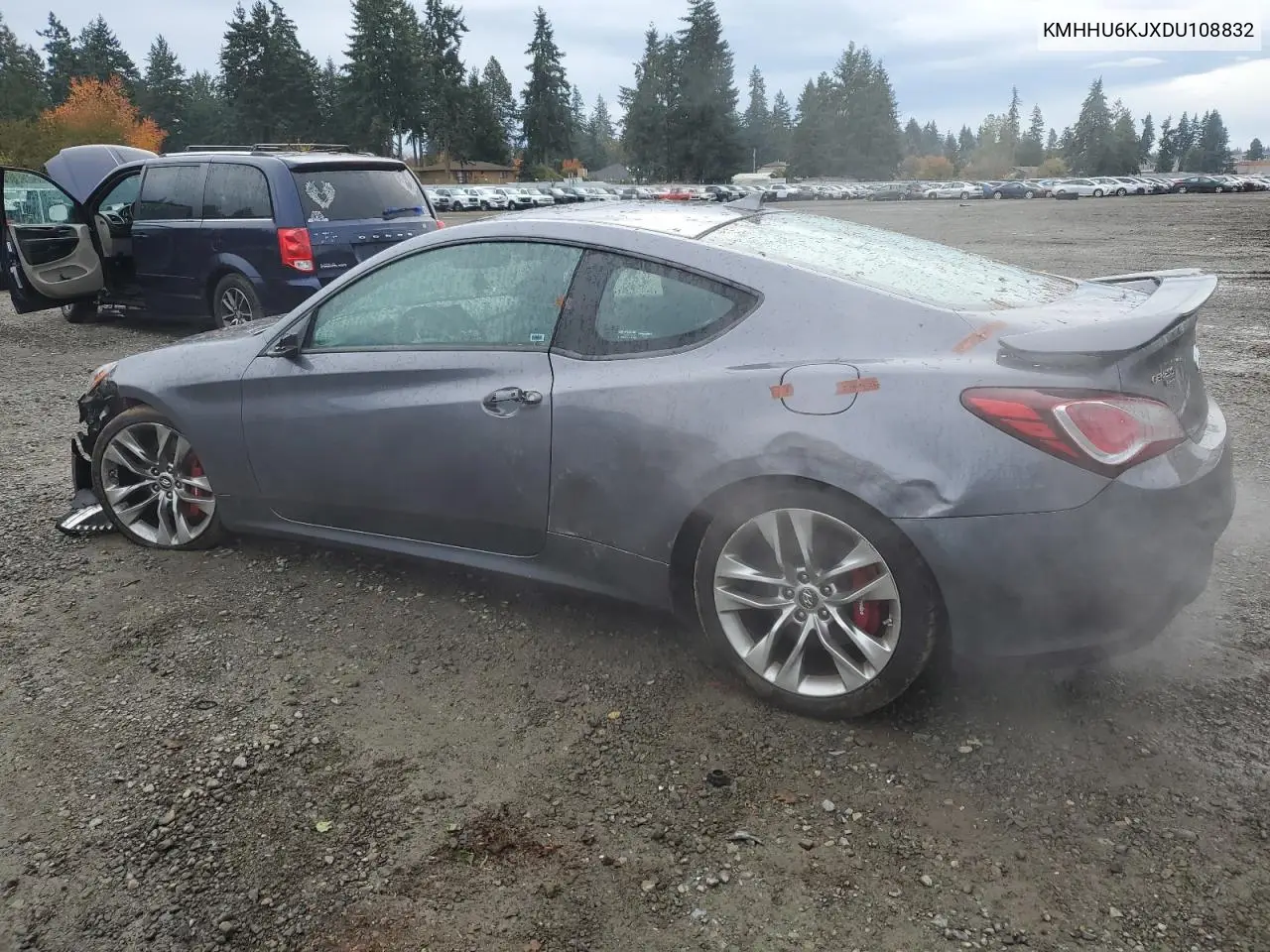 KMHHU6KJXDU108832 2013 Hyundai Genesis Coupe 3.8L