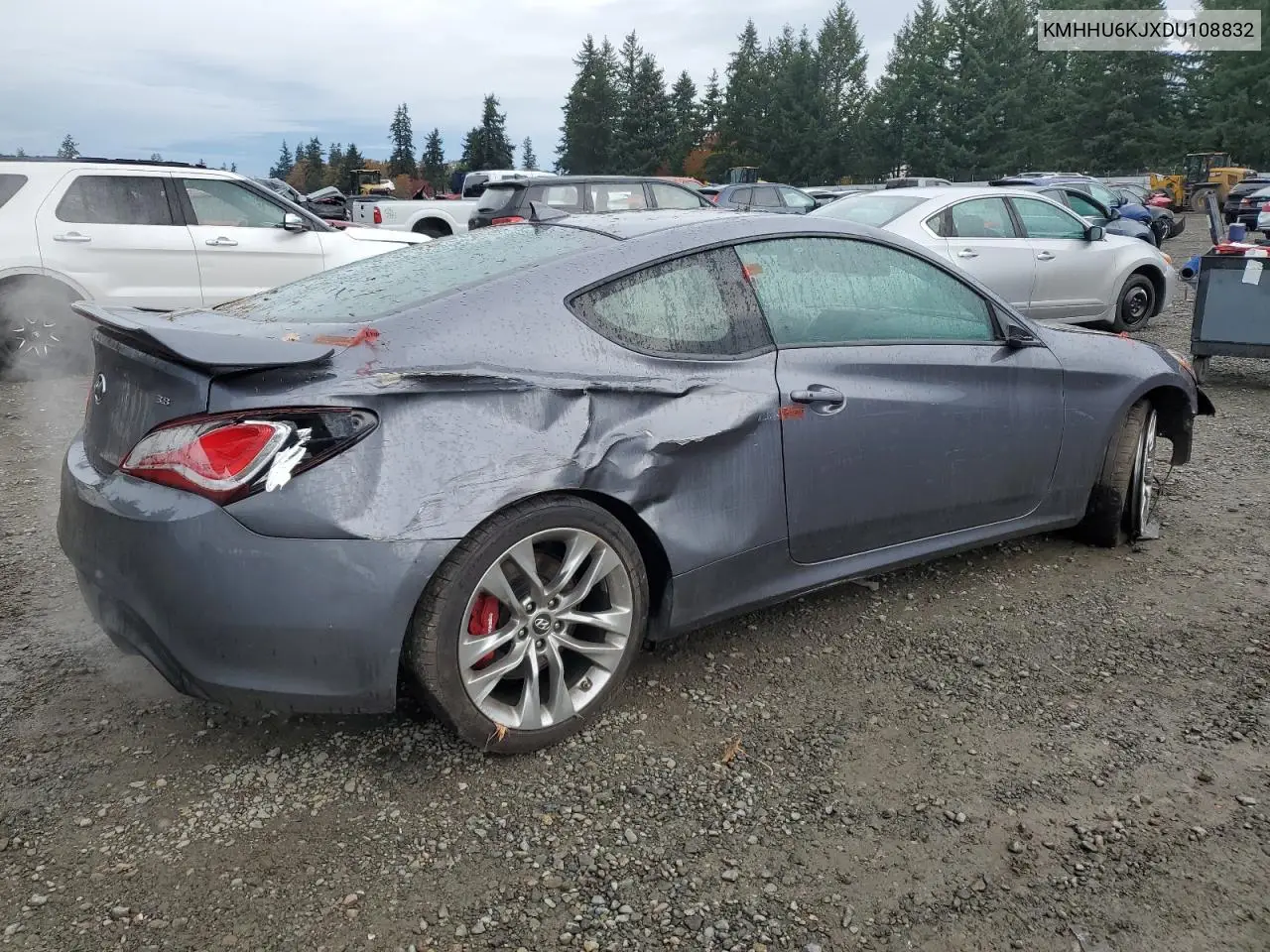 KMHHU6KJXDU108832 2013 Hyundai Genesis Coupe 3.8L