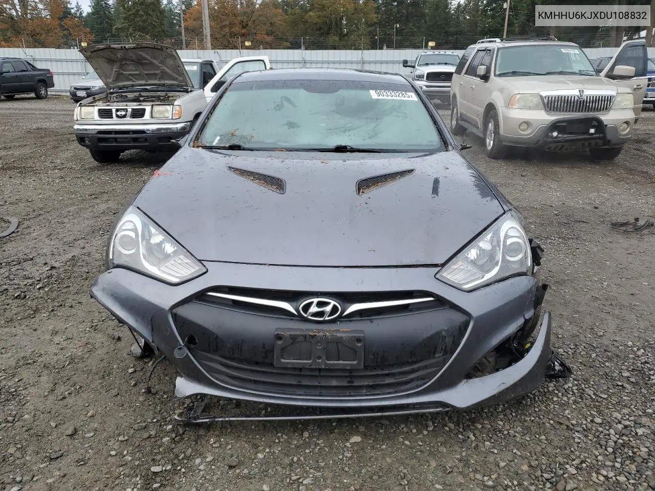 KMHHU6KJXDU108832 2013 Hyundai Genesis Coupe 3.8L