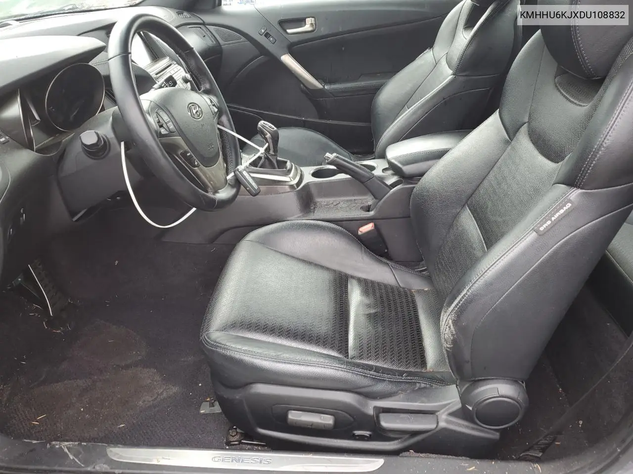 KMHHU6KJXDU108832 2013 Hyundai Genesis Coupe 3.8L