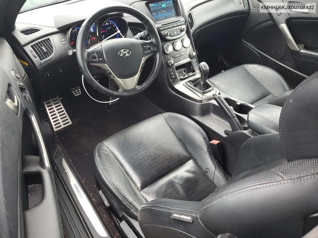 KMHHU6KJXDU108832 2013 Hyundai Genesis Coupe 3.8L