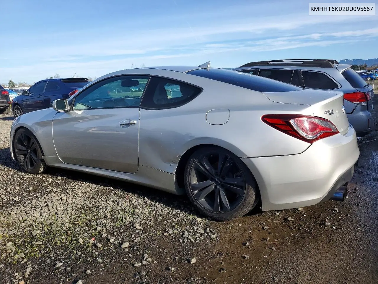KMHHT6KD2DU095667 2013 Hyundai Genesis Coupe 2.0T