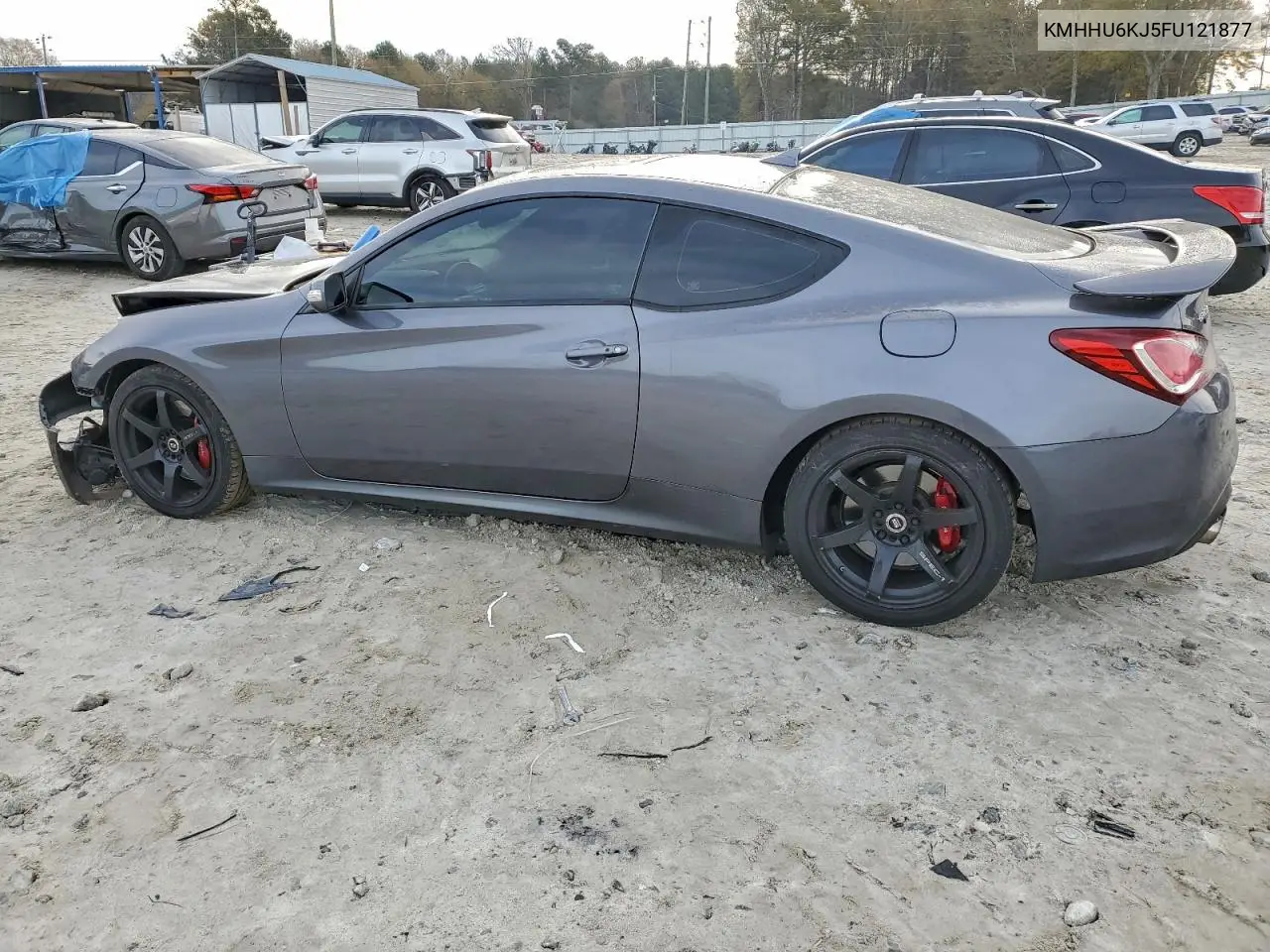 KMHHU6KJ5FU121877 2015 Hyundai Genesis Coupe 3.8L