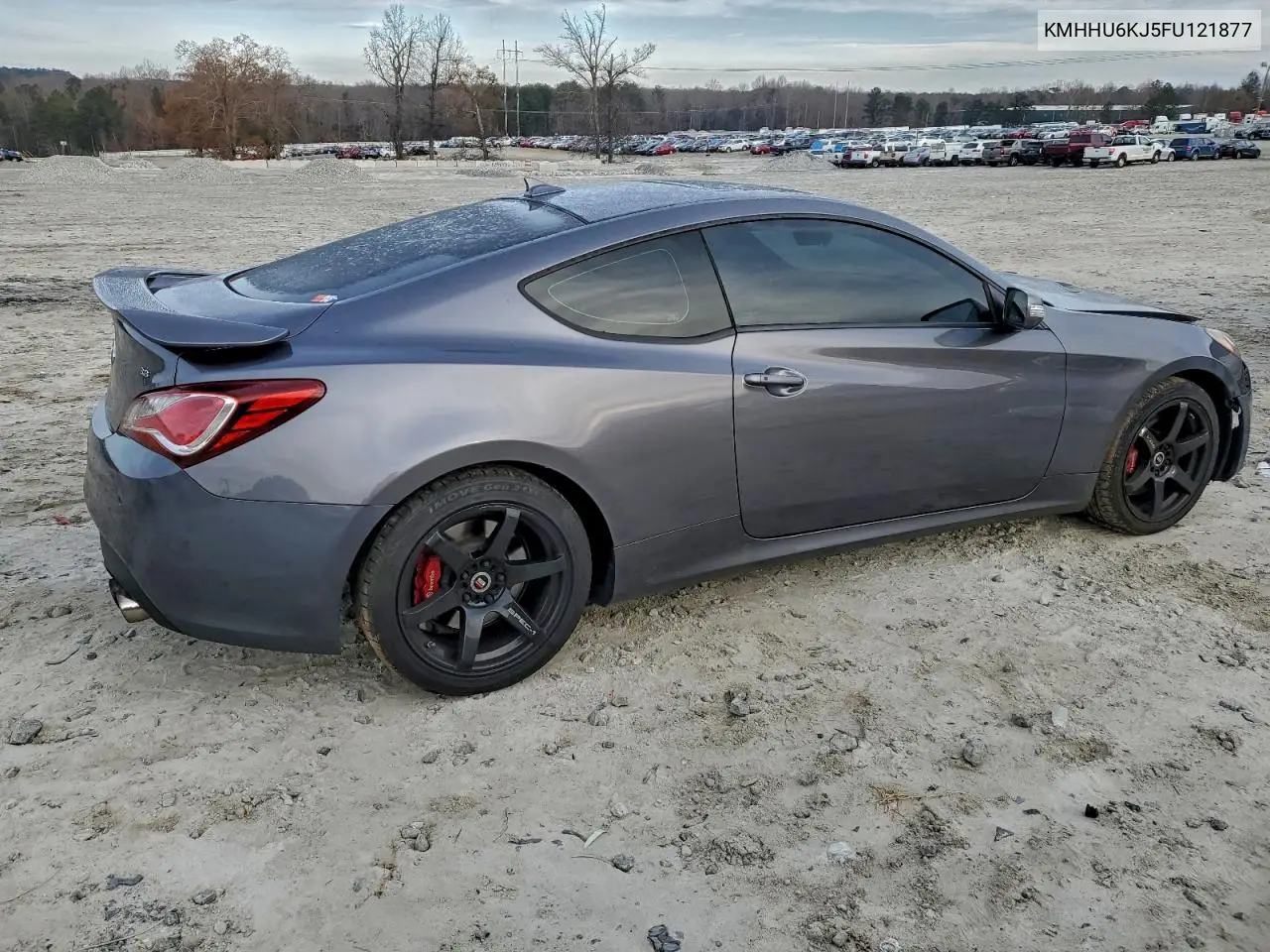 KMHHU6KJ5FU121877 2015 Hyundai Genesis Coupe 3.8L