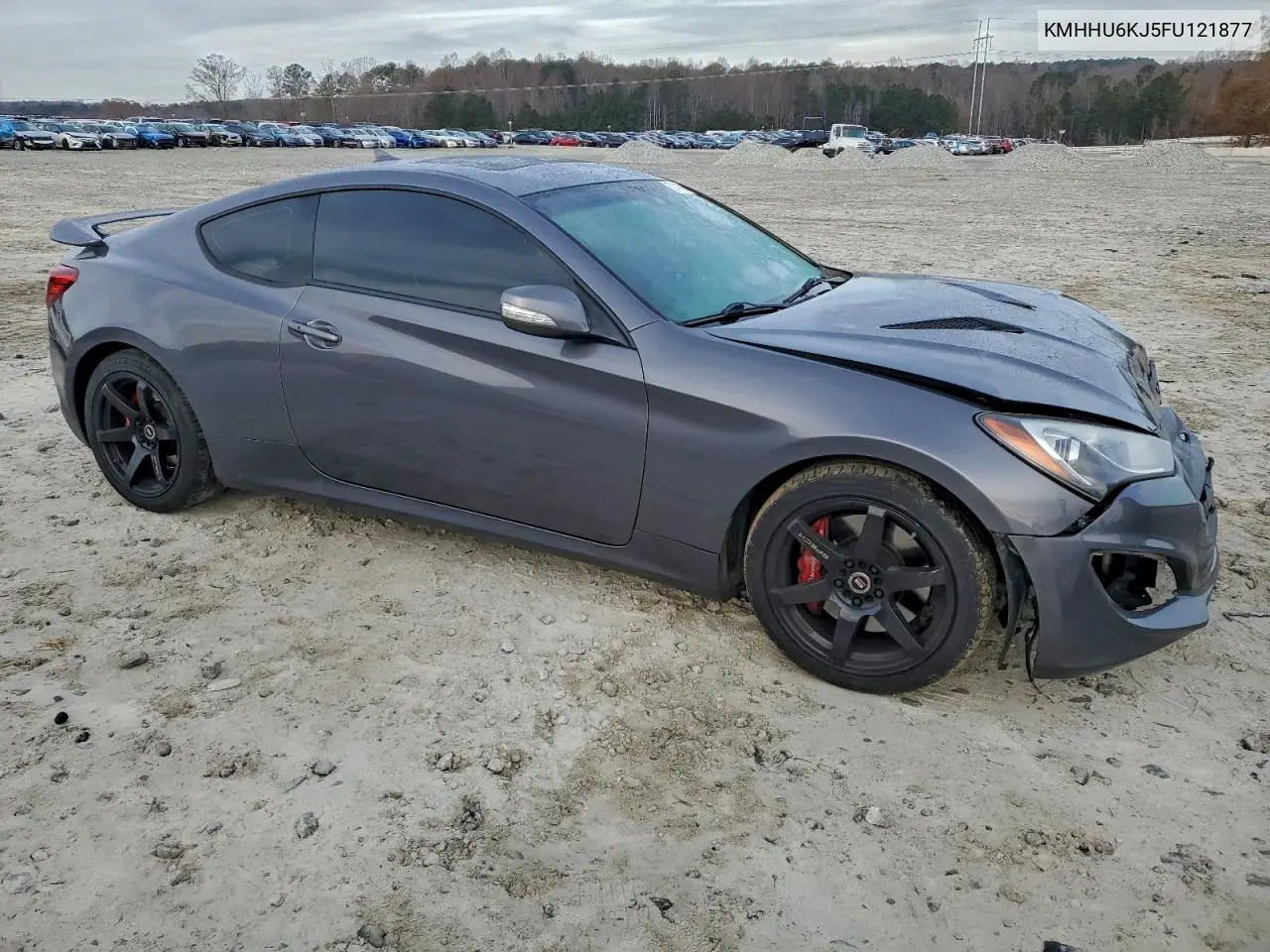 KMHHU6KJ5FU121877 2015 Hyundai Genesis Coupe 3.8L
