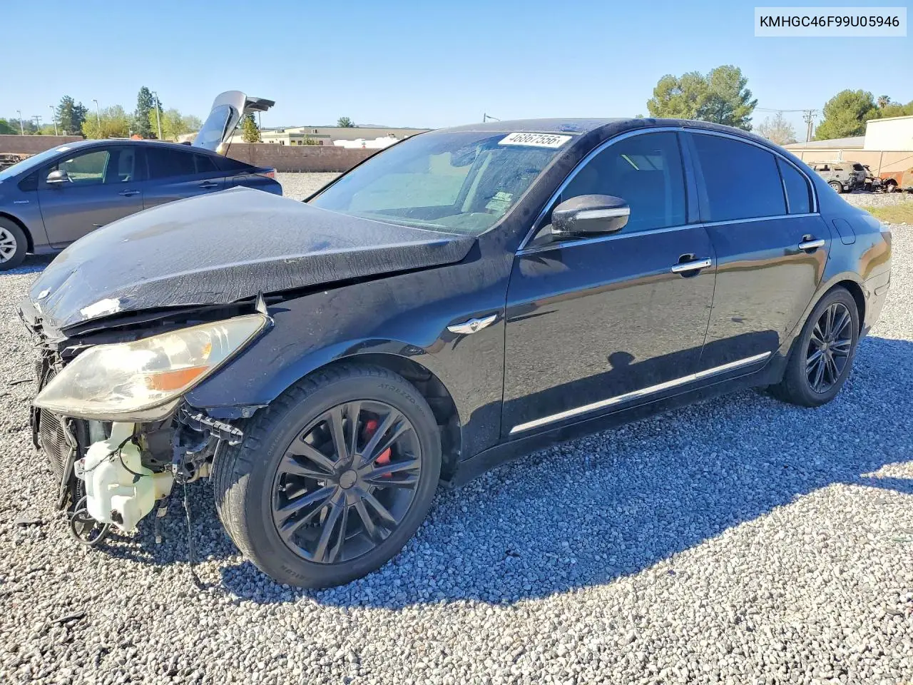 KMHGC46F99U059462 2009 Hyundai Genesis 4.6L