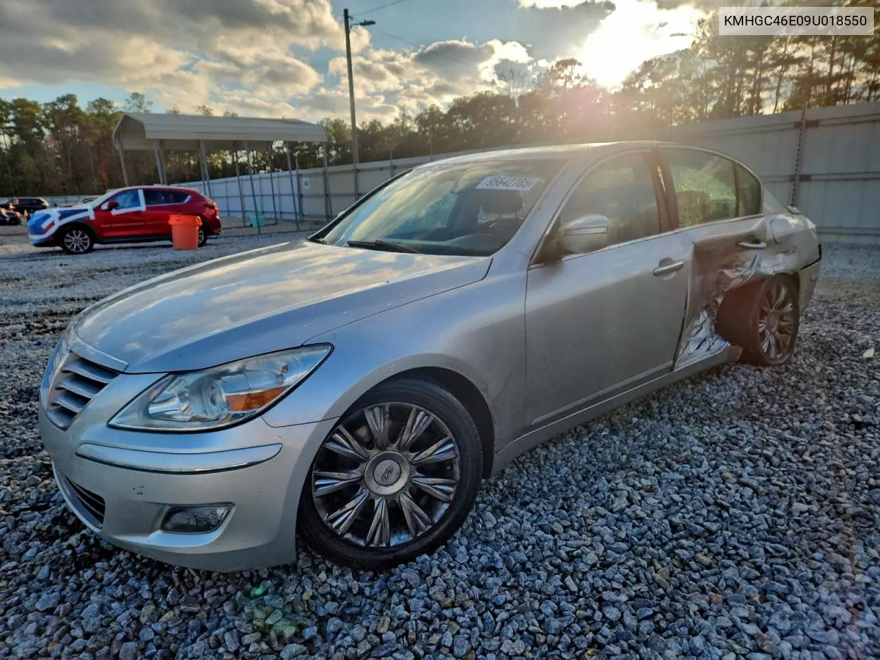 KMHGC46E09U018550 2009 Hyundai Genesis 3.8L