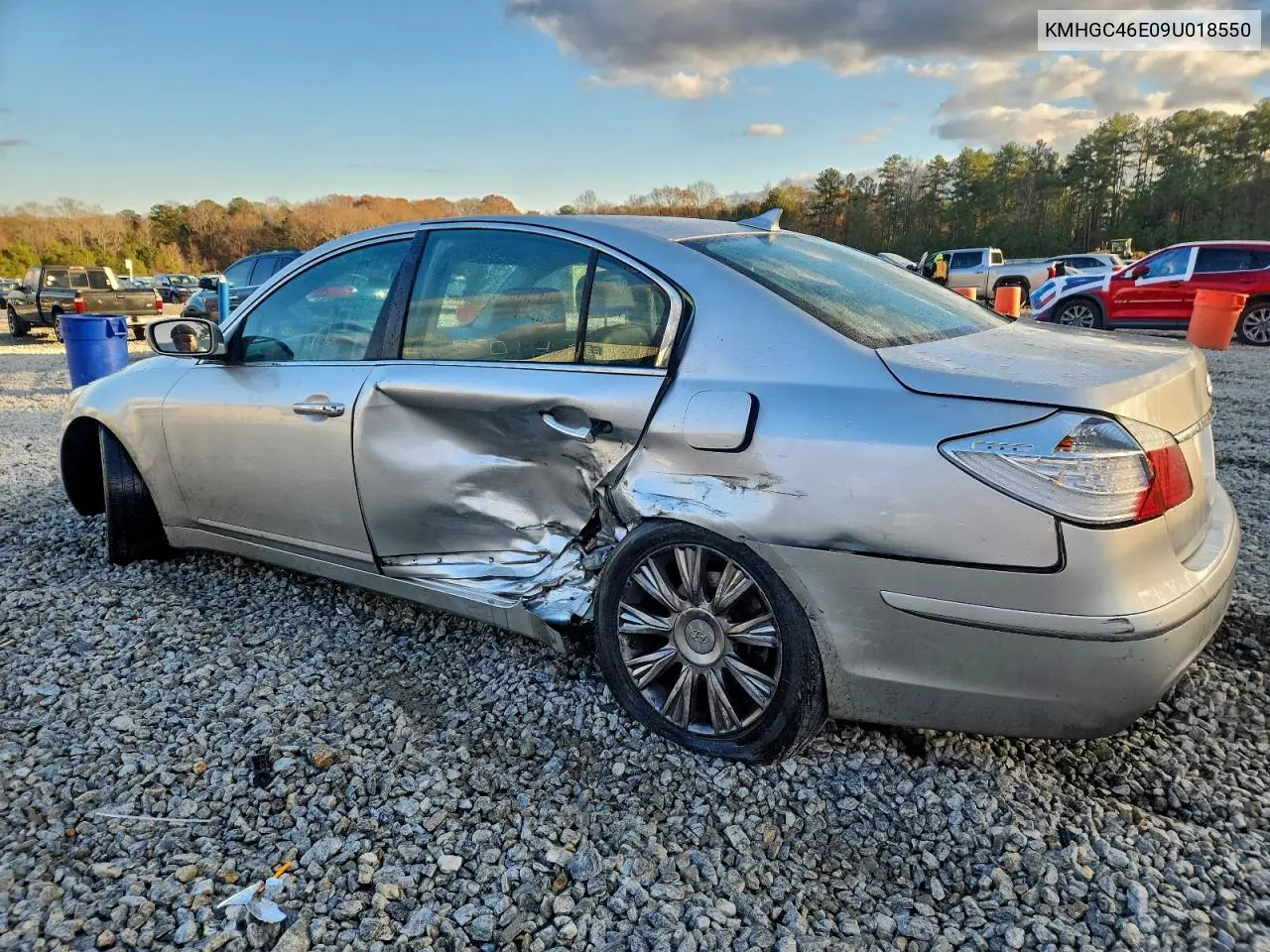 KMHGC46E09U018550 2009 Hyundai Genesis 3.8L