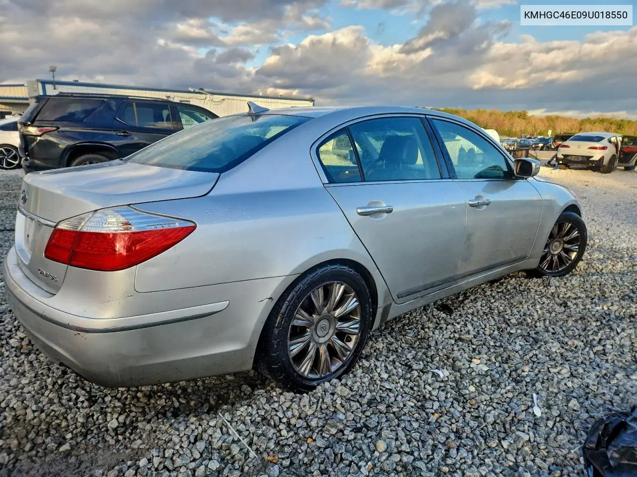 KMHGC46E09U018550 2009 Hyundai Genesis 3.8L