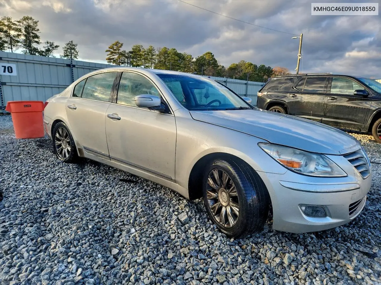 KMHGC46E09U018550 2009 Hyundai Genesis 3.8L