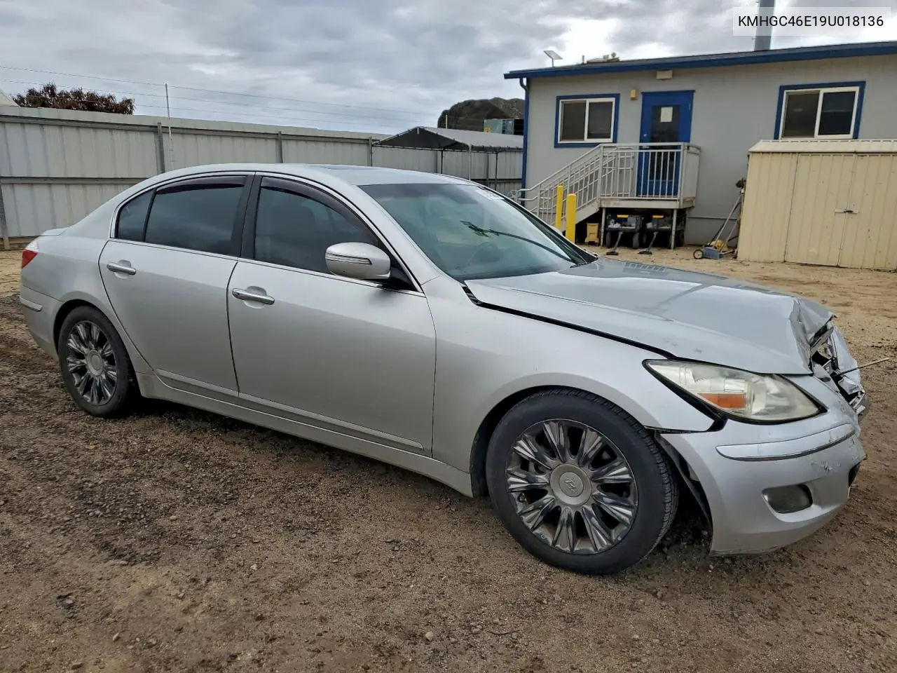 KMHGC46E19U018136 2009 Hyundai Genesis 3.8L