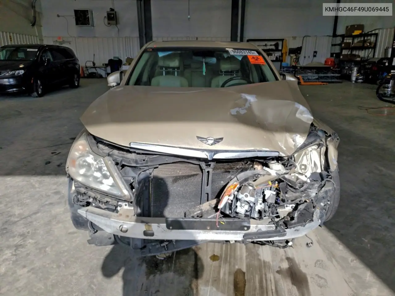 KMHGC46F49U069445 2009 Hyundai Genesis 4.6L