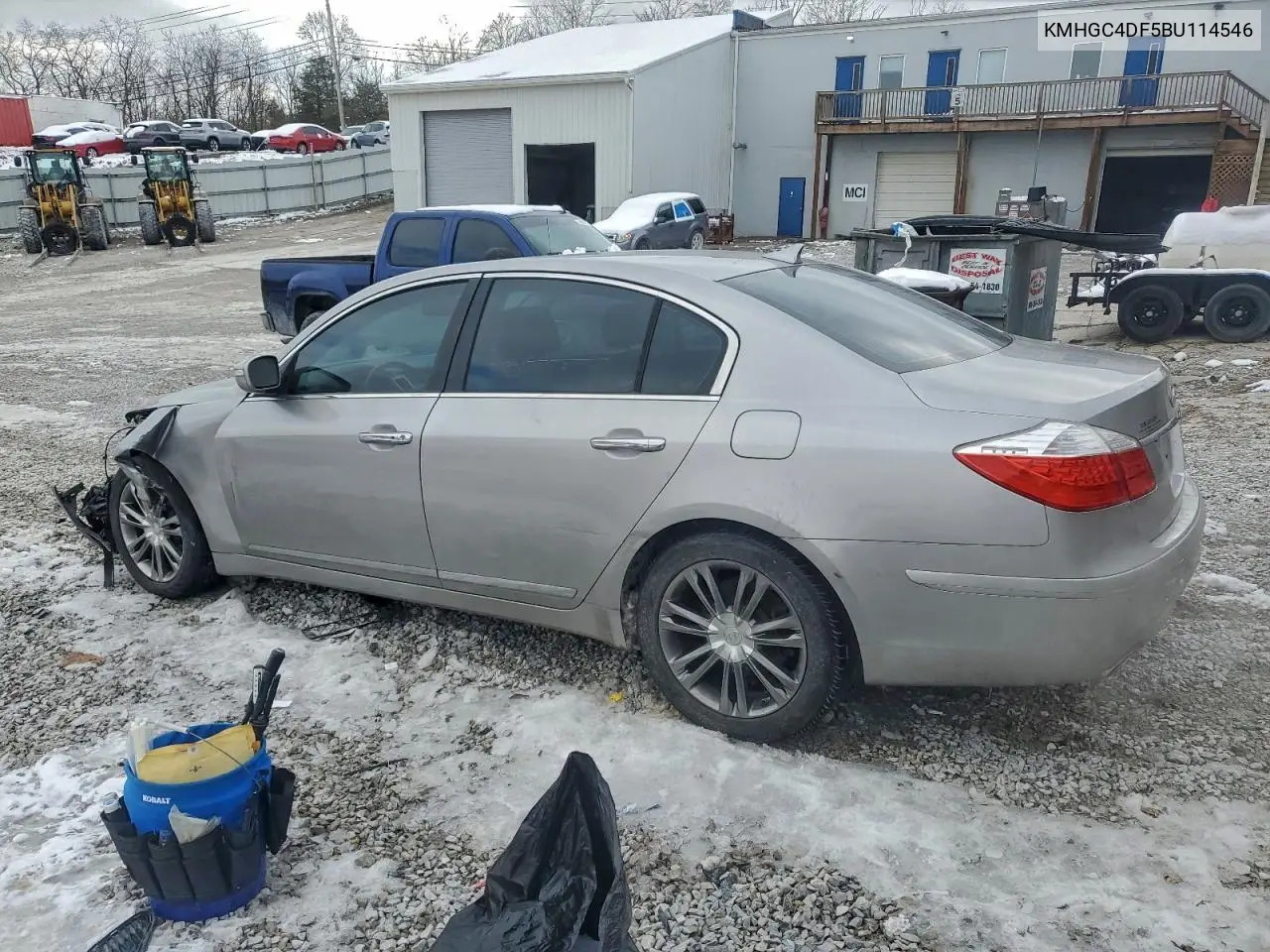 KMHGC4DF5BU114546 2011 Hyundai Genesis 4.6L