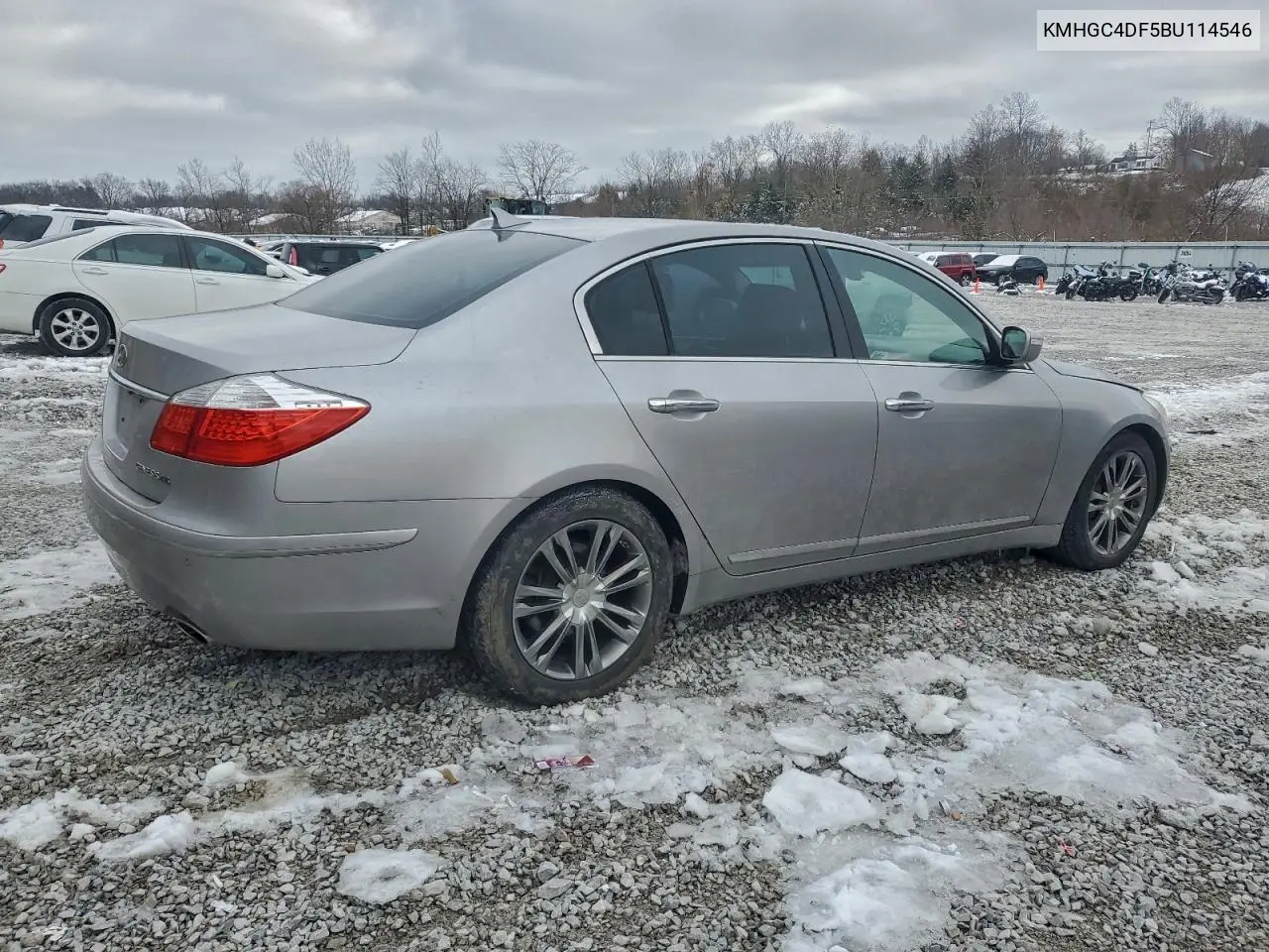 KMHGC4DF5BU114546 2011 Hyundai Genesis 4.6L