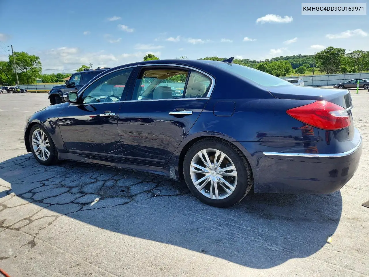 KMHGC4DD9CU169971 2012 Hyundai Genesis 3.8L