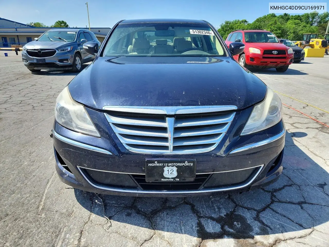KMHGC4DD9CU169971 2012 Hyundai Genesis 3.8L