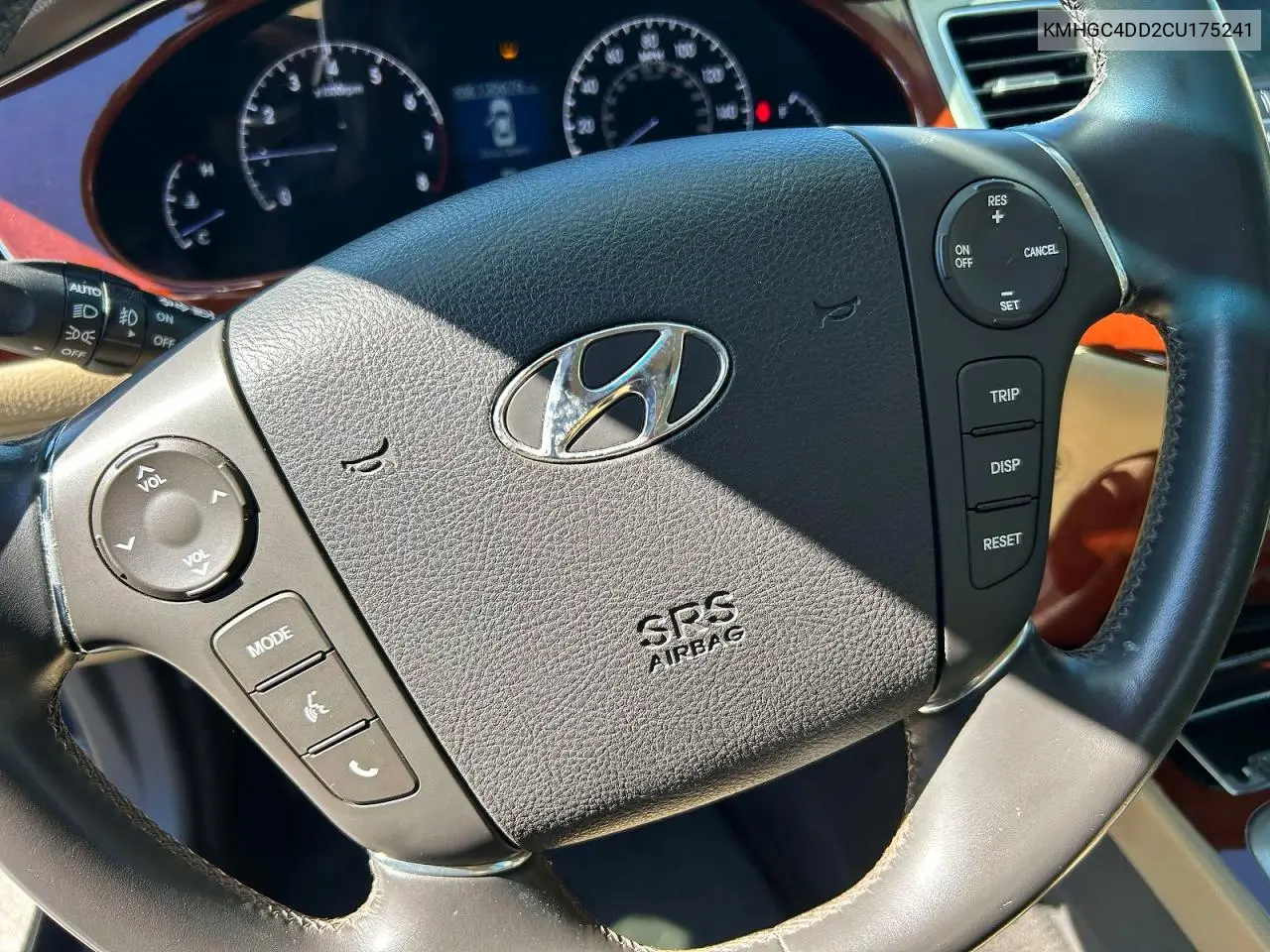 KMHGC4DD2CU175241 2012 Hyundai Genesis 3.8L
