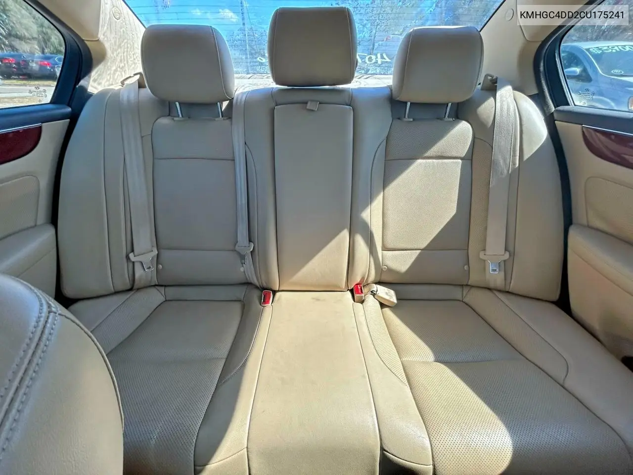 KMHGC4DD2CU175241 2012 Hyundai Genesis 3.8L