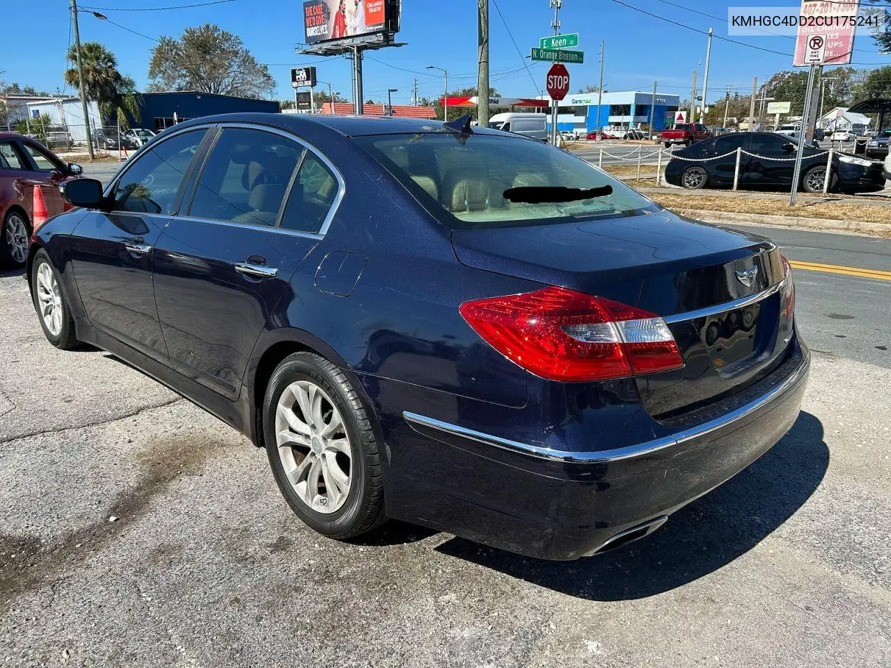 KMHGC4DD2CU175241 2012 Hyundai Genesis 3.8L