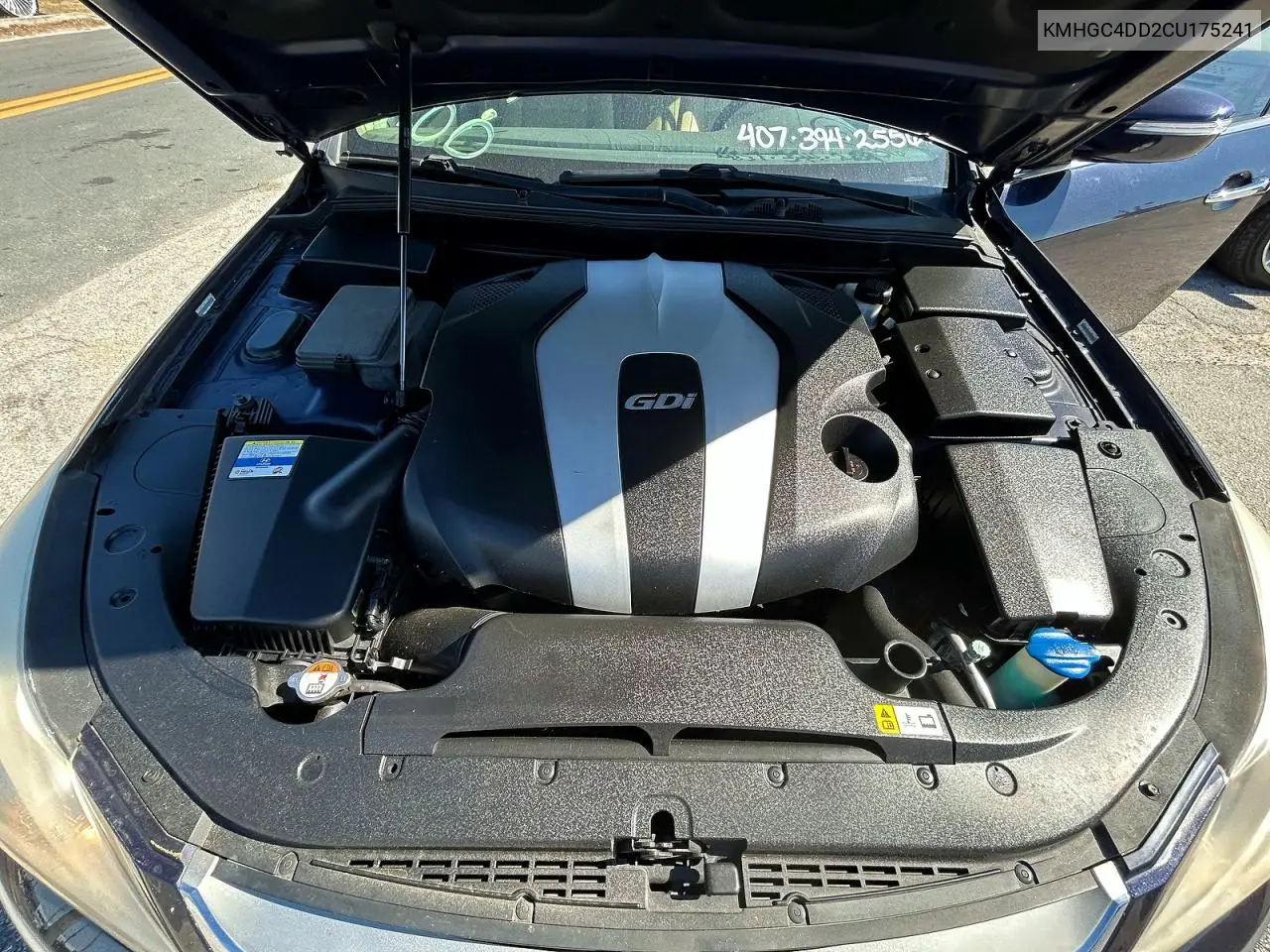 KMHGC4DD2CU175241 2012 Hyundai Genesis 3.8L