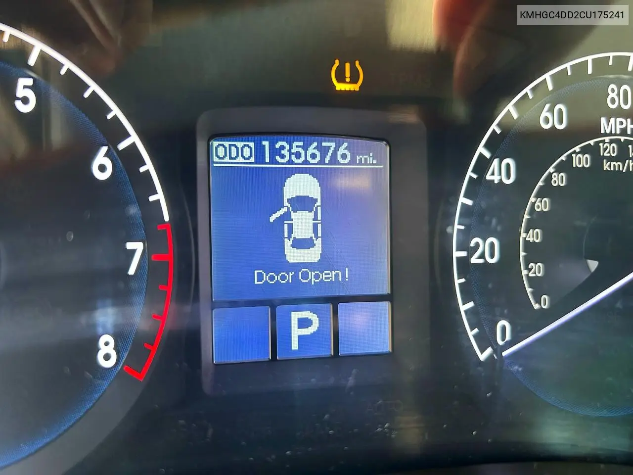 KMHGC4DD2CU175241 2012 Hyundai Genesis 3.8L