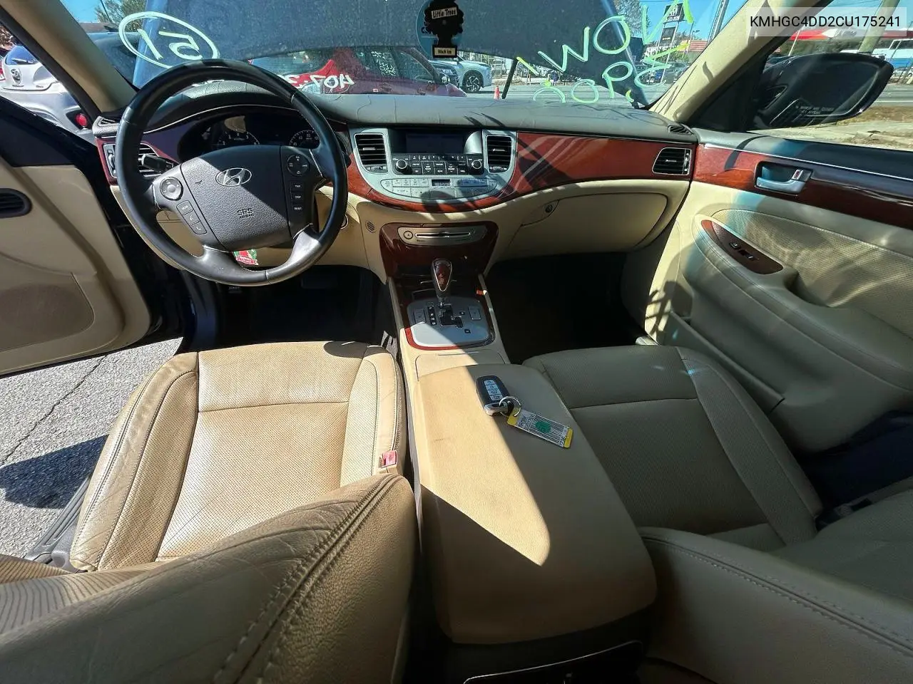 KMHGC4DD2CU175241 2012 Hyundai Genesis 3.8L