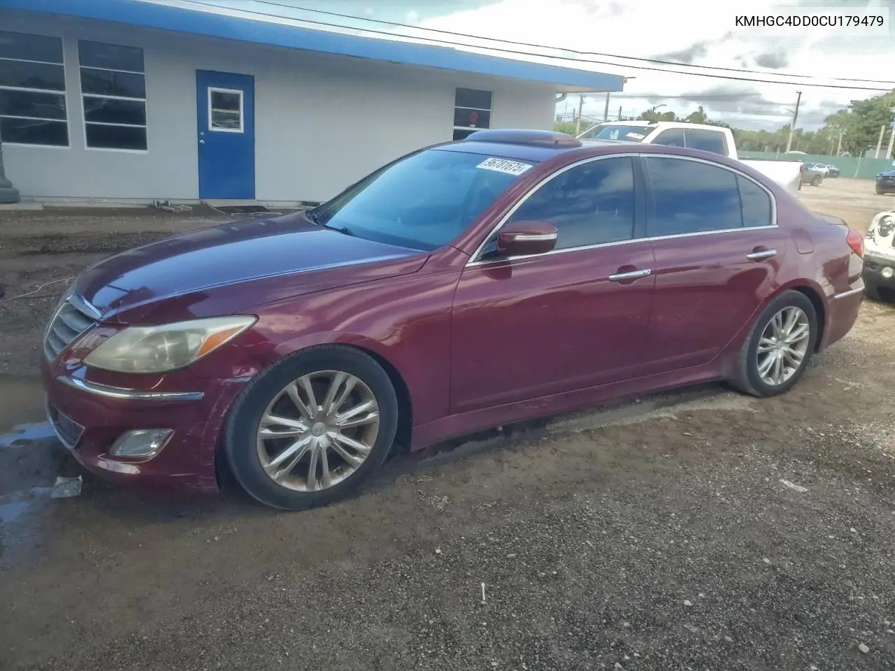 KMHGC4DD0CU179479 2012 Hyundai Genesis 3.8L