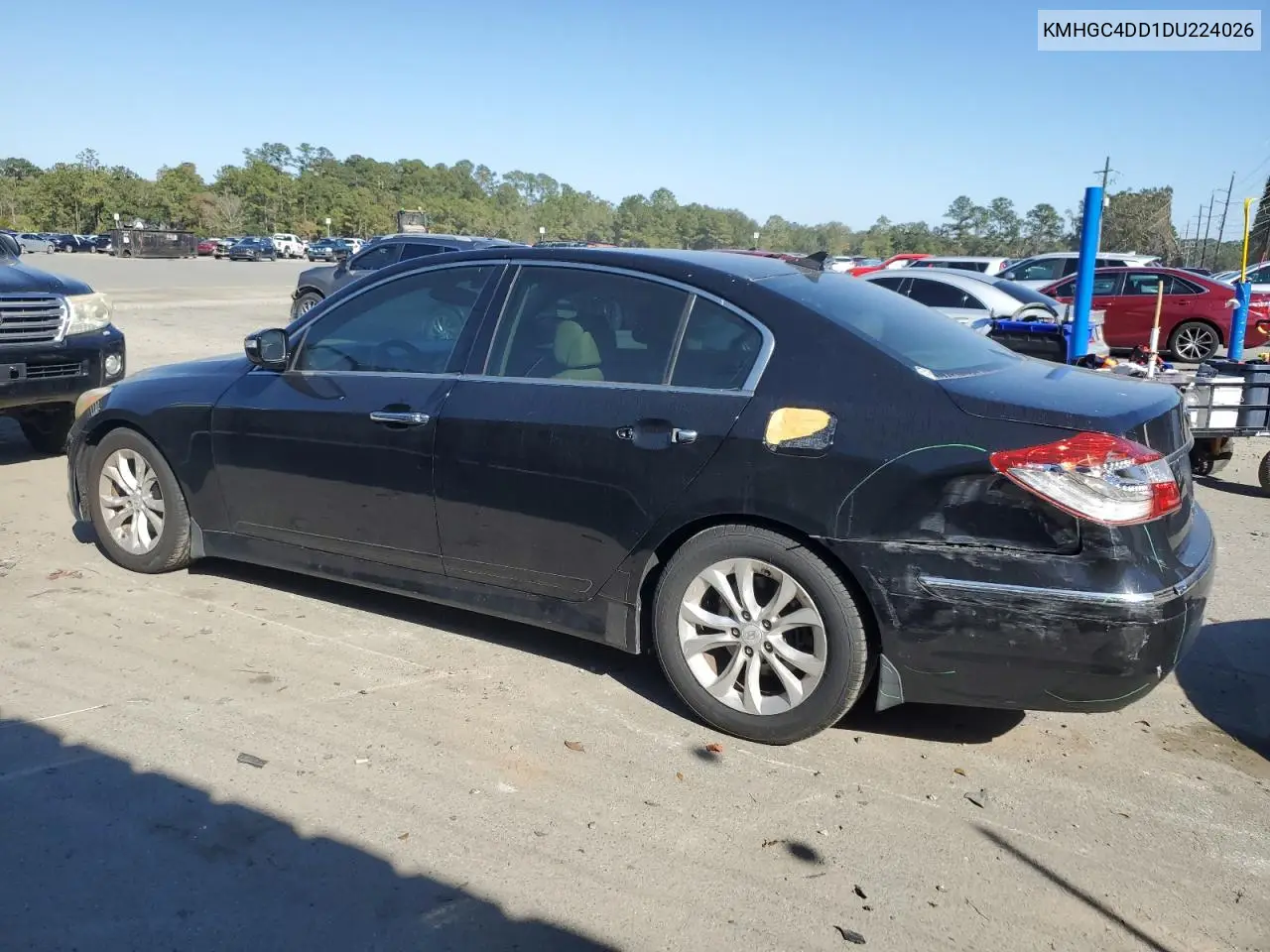 KMHGC4DD1DU224026 2013 Hyundai Genesis 3.8L